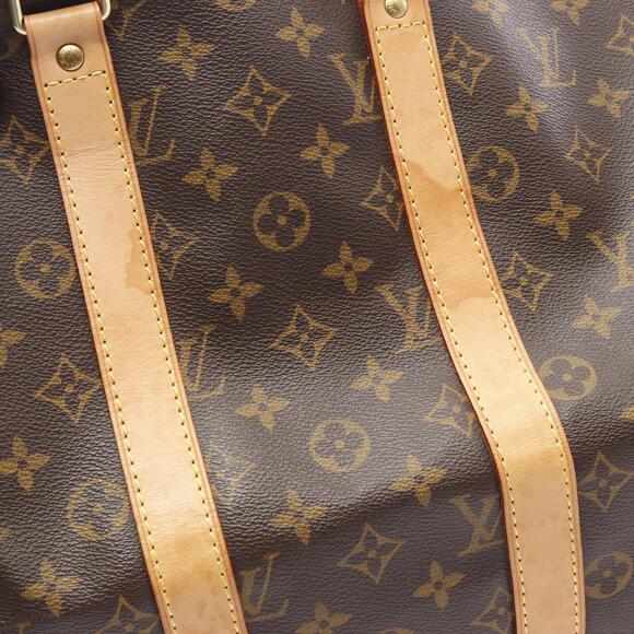 Louis Vuitton Keepall Monogram Boston Bag Canvas Leather Brown - Picture 6 of 10